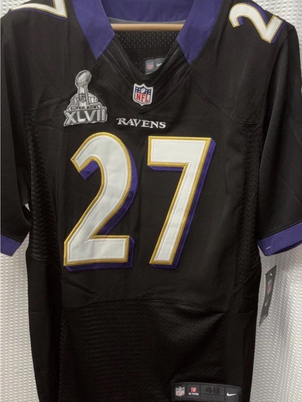 NWT NIKE NFL Baltimore Ravens # 27 Jersey Sz 48 /XL